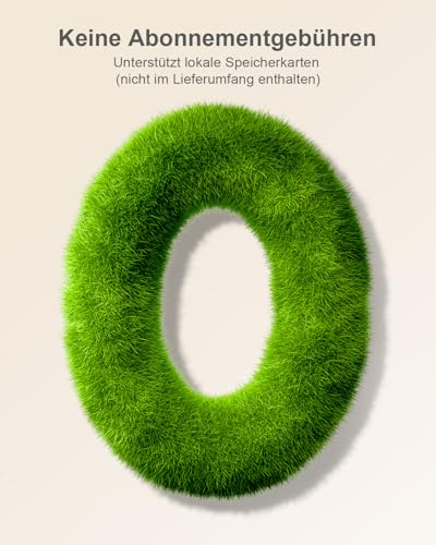 usogood 4MP Überwachungskamera Innen, 2,4Ghz & 5Ghz WLAN Kamera für Baby/Haustier, 360 Grad Kamera Überwachung Innen, Bewegungserkennung und -verfolgung und Sirene, Nachtsicht, 2-Wege-Audio, Schwarz