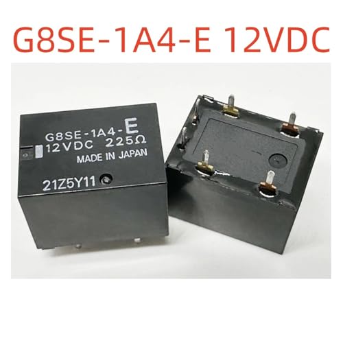 Relé G8SE-1A4-E 12VDC para automatización industrial y circuitos integrados de 6 pines 2