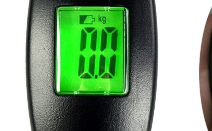 キッチンスケール 100g/40kg、荷物スケール、デジタルフックスケール、LCDディスプレイ付き、ポータブルミニ電子ポケットフィッ