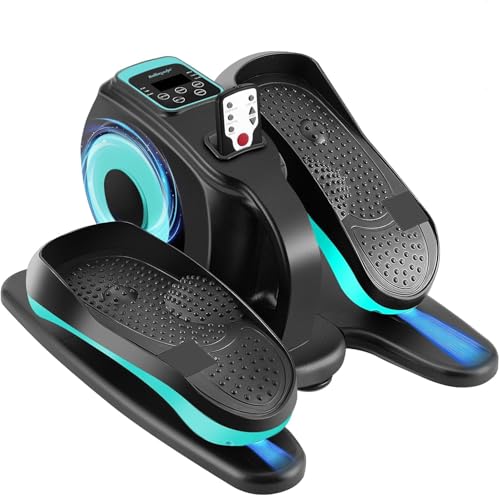 Rollingsurfer Mini Elektrischer Ellipsentrainer, Fußtrainer Elektrisch mit Anzeige und...