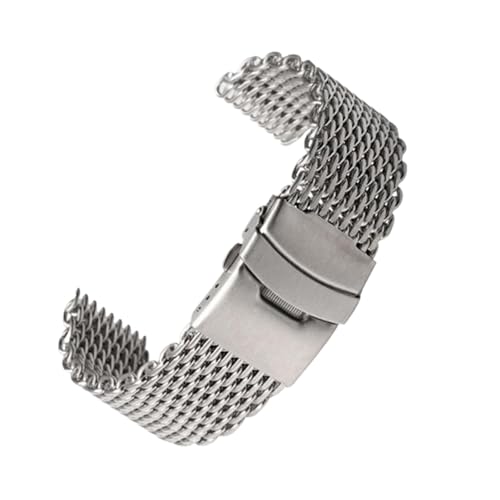 Bracelet de montre de plongée acier maille milanaise universel 24mm