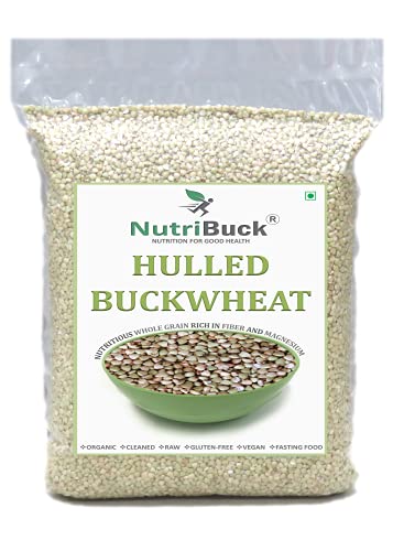 Image of NutriBuck Buckwheat Groats | Hulled | Kuttu-Giri | Gluten-Free (0.900 KG)