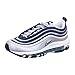 Produktbild Nike Herren Air Max 97 Sneaker, Metallic Silver/Chlorine Blue, 39 EU