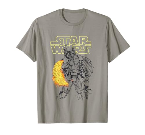 T-shirt Star Wars Boba Fett cadeau idéal pour anniversaire de collectionneur