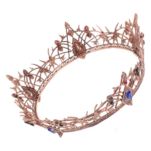 Couronne de mariage vintage pour femme accessoire coiffure reine pour fête