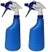Produktbild Sprühflasche mit Skala | mit Profi Sprühkopf Chemie Beständig | Handsprüher | Blumensprüher | Friseursprühflasche | Pflanzensprühflasche | Pumpsprühflasche für koch Chemie sonax (2, Blau)