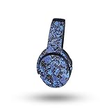 MightySkins Glossy Glitter Skin Compatible with Skullcandy Crusher ANC 2 - Blue Modern Camo | Protective, Durable High-Gloss Glitter Finish | Easy to Apply