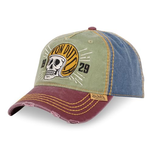 Casquette baseball retro Von Dutch ajustable avec finitions vintage et style unisexe decontracte