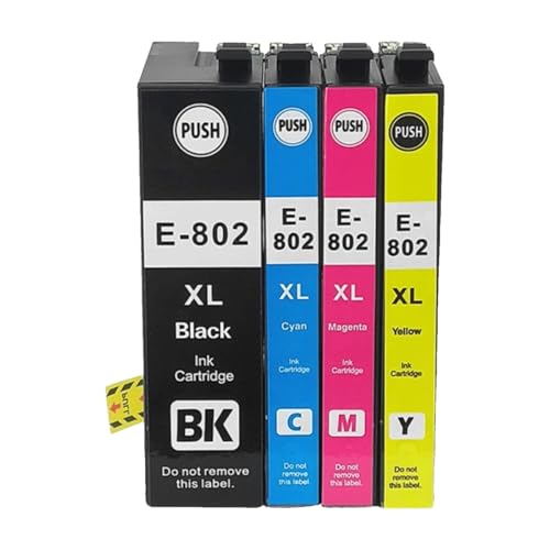 Cartouche T802XLBK noir haute capacité pour imprimante Workforce WF-4720