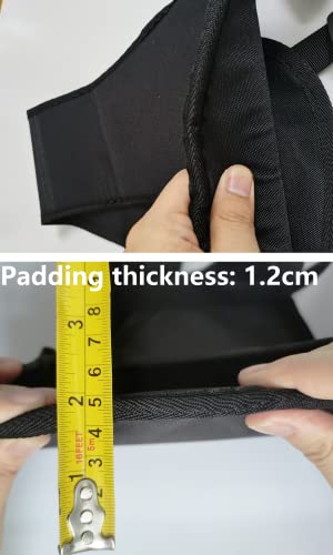 Kalafona Built-In Double Layer Soft Sbr Material Padding Shooting Protective Recoil/Shoulder Pad For Shotgun Rifle Men Recoil Padding With Adjustable Strap #TOP2