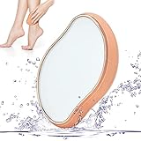 DealKits Nano Haarentferner, Nano Haarentferner Stein, Crystal Haarentferner, Haarentfernung Ohne Rasieren Haar, Glatte Haut Haarentfernungsgerät für Bein, Arm, Rücken Damen -Rosegold