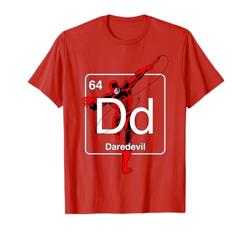 T-shirt Marvel Daredevil Element haut de gamme avec finitions soignées en coton peigné