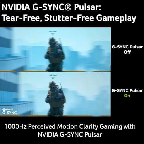 Image of acer Predator Gaming Monitor | 27 inch WQHD 2560 x 1440 IPS | NVIDIA G-SYNC Pulsar with 1000Hz Perceived Motion Clarity | Up to 360Hz | 0.05ms | DCI-P3 90% | 1 x DP 1.4 & 2 x HDMI 2.1 | XB273U F5bmiiprzx