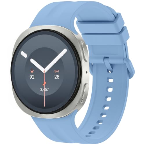 Bands Compatible with Samsung Galaxy Watch 9 Band (Light Blue, M/L)