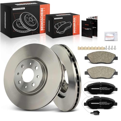 Image of Frankberg 2x Brake Rotor + 4x Front brake pads 77364589, 9949279