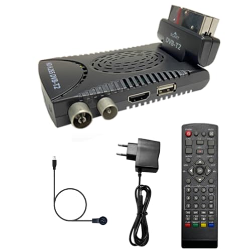 Décodeur DVB-T2 H.265 boîtier TV avec EPG pour une réception TDT HD fluide