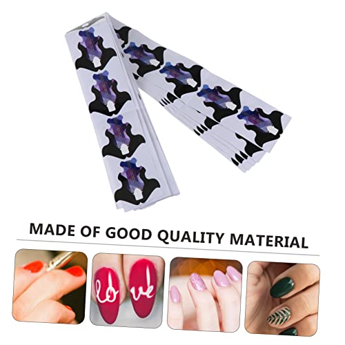 FOMIYES Suporte De Papel De Extensão De Arte De 200 Peças Ferramenta De Francesa Ferramenta De Conju