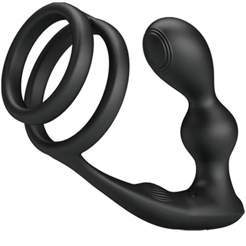 Pretty Love - Marshall Penis Ring With Vibratory Anal Plug With Remote Control