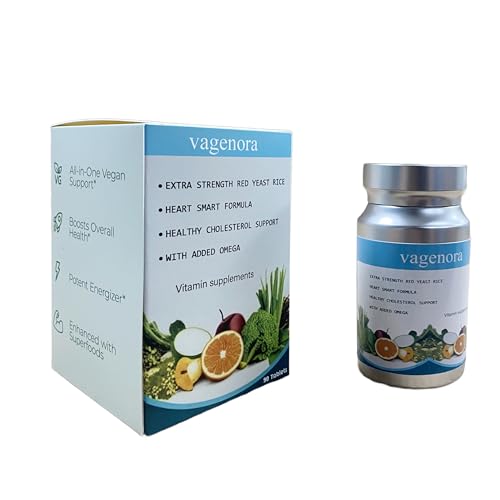 vagenora Daily Nutrition Dietary Supplement – Safe Ingredients, Essential Nutrients for Overall Health, Energy & Immune Support – 60 Capsules