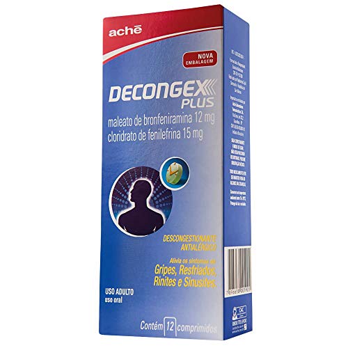 Decongex Plus com 12 Comprimidos