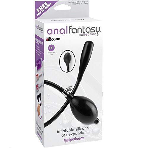 Pipedream Anal Fantasy Collection Inflatable Silicone Ass Expander - Black