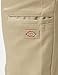 Dickies mens Skinny Straight-fit work utility pants, Desert Sand, 34W x 32L US