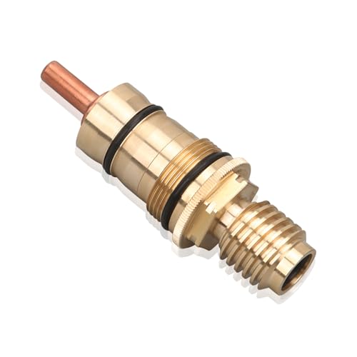 Chaofei 47050000 Thermostatic Cartridge Fit for Grohe 1/2'' Thermo Thermostatic Valve Brass Compatible with Grohe Shower Faucet Model 34122 and Tub,Precision Temperature Control by chaofei - Used condition - US$25.37