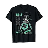 スター・ウォーズ BB-8 アストロドロイド ブループリント Tシャツ