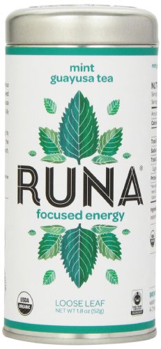 RUNA Amazon Guayusa Tea, Mint, 1.8 Ounce
