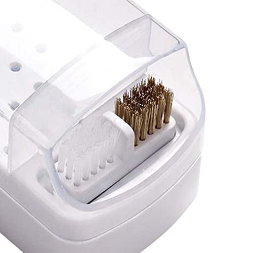THE STYLE SUTRA® Durable Nail Drill Bit Holder with Clear Lid Waterproof Home DIY Manicure| Nail Care, Manicure & Pedicure | Nail Art Accessories