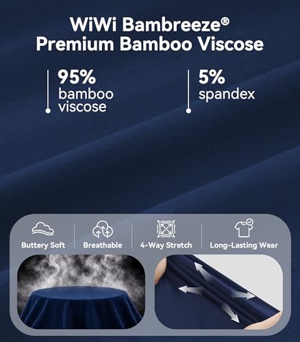 Image of WiWi Bamboo Viscose womens capri pants Wide Leg Pajama Super Soft Lounge knit Sleep shorts Cooling Pj Bottoms S-XXL