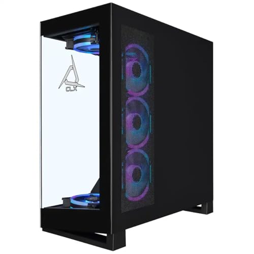 Image of CLX Horus Gaming PC - AMD Ryzen 9 9950X3D 4.3GHz, GeForce RTX 5080, 360mm Tryx AIO, 32GB DDR5 RGB Memory, 2TB SSD, WiFi, Windows 11 Home, Black, AI-Accelerated