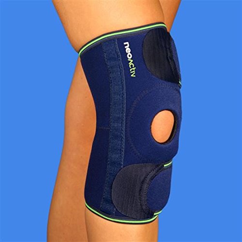 Rodillera de neopreno rótula libre reforzada, talla universal- Emo