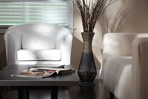 Hosley BS51432WA Tall Bamboo Wood Floor Vase 26 Inch High. Ideal Gift thumb #2
