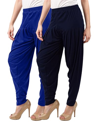 Image of Buy That Trendz Patiala Salwar for Women Relaxed Fit Viscose Patiyala Salwar Harem Bottom Pants