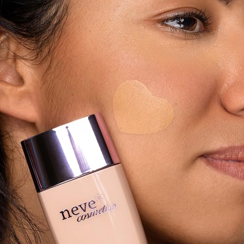 Neve Cosmetics Fondotinta Liquido Cream-To-Serum, Fondotinta Multisensoriale Elastico E Stratificabile A Piacere | "Medium Warm" - 3
