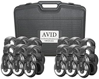 AVID TECHNOLOGY 12CPSMB25VC - Avid Education SMB-25VC Classroom Black Silver Headphones With M