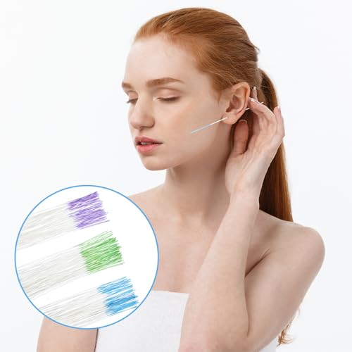 360Pcs Ear Hole Floss Piercing Cleaner, Disposable Ear Piercing Cleaning Line, Ears Hole Cleaning Tool for Women Men Ears Nose Piercings Care Kit - Image 3