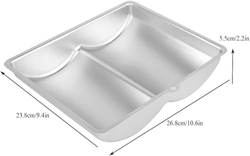 Miniatura 2 de Jerliflyer Molde de pastel, 3D libro de aleación de aluminio molde de pastel de pastel de hornear Pan de aleación de aluminio molde para hornear