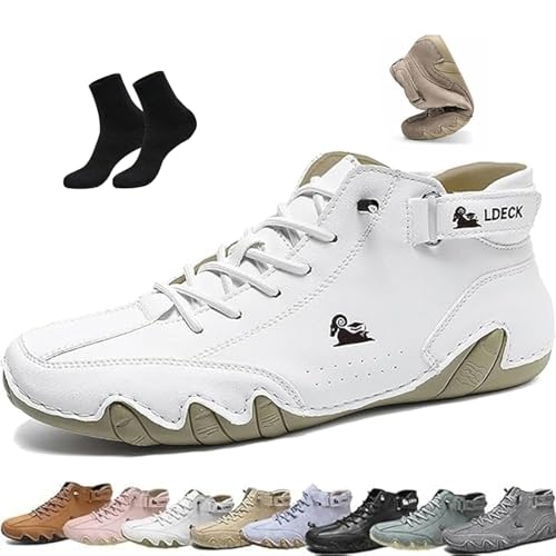 Abborora Men's Waterproof Hiking Shoes Lightweight Anti Slip