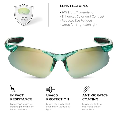 Image of Kids Youth Polarized Sports Sunglasses for Boys Girls Baseball Softball Glasses TR90 Frame