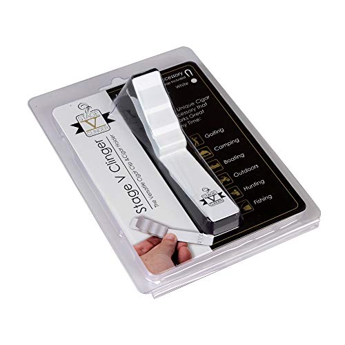 Cigar Holder – Magnetic Clip For Golf Carts, Travel, And Boating – Stage V Clinger #TOP3