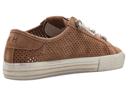 Image of VINTAGE HAVANA Women's Alive Camel Suede 5.5 Medium