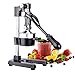 CO-Z Manual Citrus Juicer, Commercial Grade Cast Iron Orange Juicer, Professional Heavy Duty Juice Press with Removable Strainer, Manual Juice Extractor for Orange Lemon Pomegranate Citrus, Black