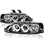 SPEC-D TUNING Black Projector Headlights Compatible with 1992-1995 Honda Civic Left + Right Pair Headlamps Assembly