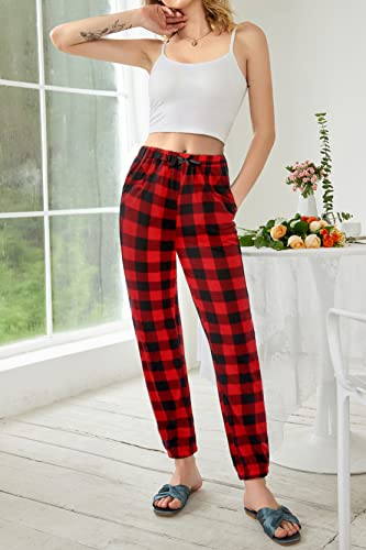 Ekouaer Pajama Pants Women's Casual Lounge Pants Plus Size Pj Bottom Loungewear Sleep Pants Casual Bottoms With Pockets #TOP4