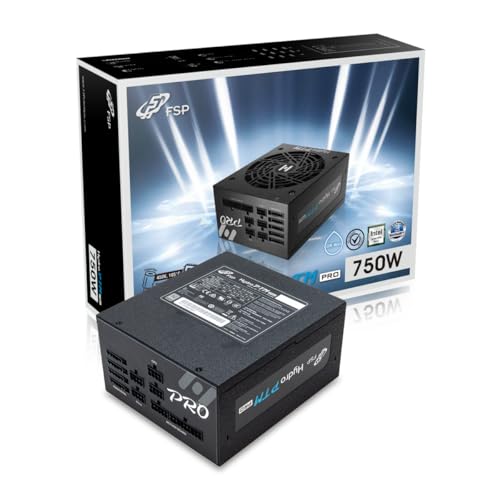 FSP Hydro PTM Pro 750W 80 Plus �v���`�i �t�����W�����[ ATX 12V �d�� (HPT2-750M)