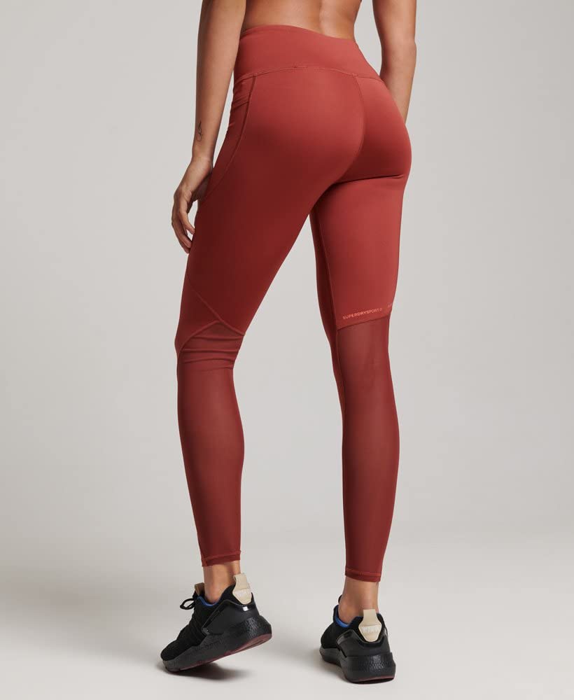 SUPERDRY ACTIVE MESH FULL LENGTH TIGHT, Bas Autofixants,