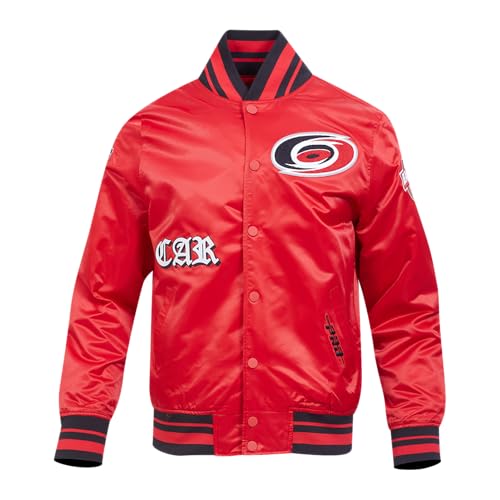 Image of Pro Standard Mens NHL Old English Satin Jacket