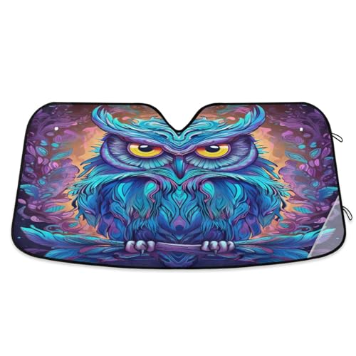 Pare-soleil voiture hibou idéal pour garder votre SUV au frais en été
